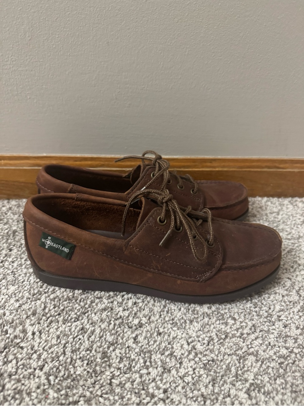Vintage Eastland Women’s Boat Deck Leather Shoes Loafers Size 7